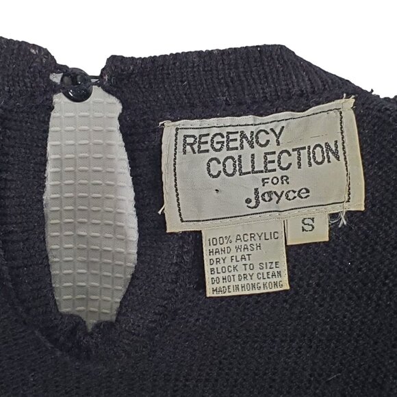 Regency Collection Womens Size S Sweater Tunic Beads Sequins Fireworks Vintage - Picture 4 of 10